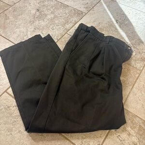 Croft & Barrow Men's Classic Dark Brown Dress Pants size 42x30